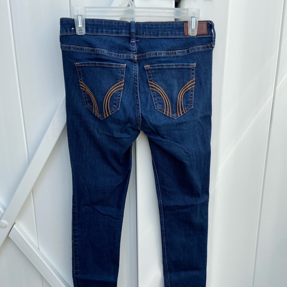 hollister classic blue skinny jeans